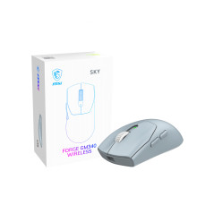 MSI Forge Gm340 Wireless Sky mouse Gaming Ambidestro RF senza fili + Bluetooth Ottico 12000 DPI