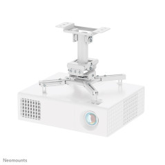 Neomounts CL25-530WH1 Supporto a soffitto beamer - alt. 25,5 cm - montaggio facile - mobilità completa