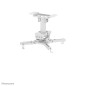 Neomounts CL25-530WH1 Supporto a soffitto beamer - alt. 25,5 cm - montaggio facile - mobilità completa