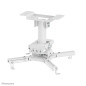 Neomounts CL25-530WH1 Supporto a soffitto beamer - alt. 25,5 cm - montaggio facile - mobilità completa