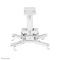 Neomounts CL25-530WH1 Supporto a soffitto beamer - alt. 25,5 cm - montaggio facile - mobilità completa