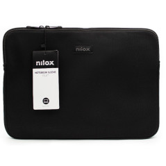 Nilox NXF1501 borsa per laptop 39,6 cm (15.6") Custodia a tasca Nero