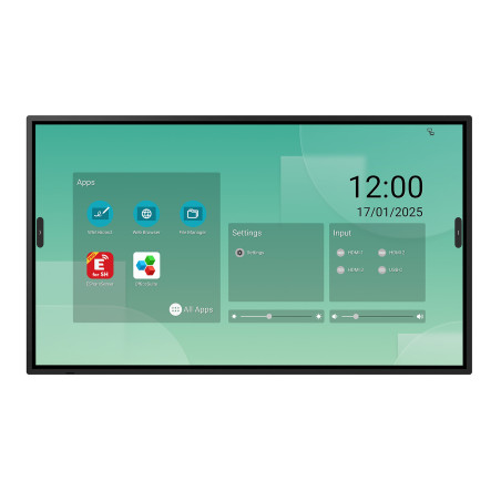 Sharp LM431 Pannello piatto interattivo 109,2 cm (43") LED Wi-Fi 500 cd m² 4K Ultra HD Nero Touch screen Processore integrato