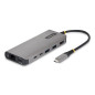 StarTech.com Adattatore USB-C a HDMI Multiport con Power Delivery 140W, 4K 60Hz, Hub 5 Porte USB 5Gbps, GbE, Mini Dock Tipo-C StarTech.com Adattatore USB-C a HDMI Multiport con Power Delivery 140W, 4K 60Hz, Hub 5 Porte USB 5Gbps, GbE, Mini Dock Tipo-C