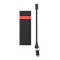Verbatim 32261 contenitore di unità di archiviazione Box esterno SSD Nero, Rosso M.2 Alimentazione USB