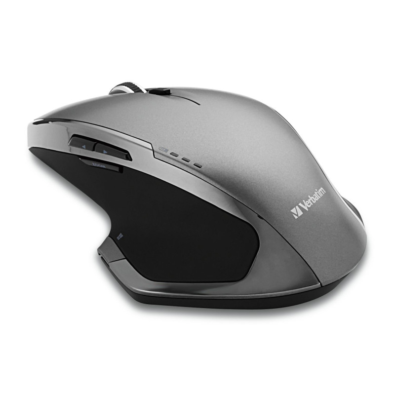 Verbatim Mouse a 8 pulsanti wireless con LED blu Verbatim Mouse a 8 pulsanti wireless con LED blu