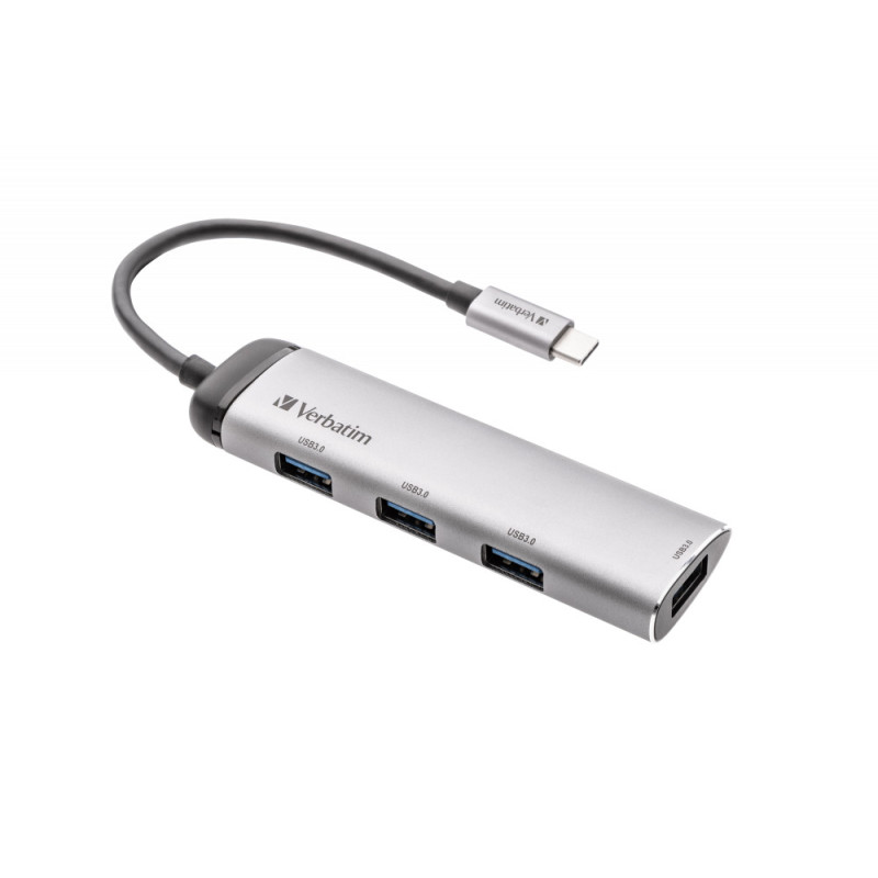 Verbatim Hub Multiporta USB-C Quattro porte USB 3.2 Gen 1 Verbatim Hub Multiporta USB-C Quattro porte USB 3.2 Gen 1