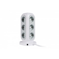Verbatim 49547 prolunghe e multiple 11 presa(e) AC Interno Bianco