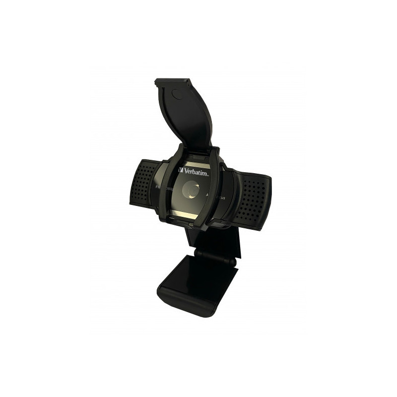Verbatim 49578 webcam 2560 x 1440 Pixel USB 2.0 Nero