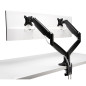 Kensington Braccio per monitor doppio ad altezza regolabile one-touch SmartFit Kensington Braccio per monitor doppio ad altezza regolabile one-touch SmartFit