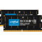 Crucial CT2K32G56C46S5 memoria 64 GB 2 x 32 GB DDR5 262-pin SO-DIMM Crucial CT2K32G56C46S5 memoria 64 GB 2 x 32 GB DDR5 262-pin SO-DIMM