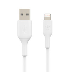 Belkin CAVO PVC DA USB-A A LIGHTNING 2M - BIANCO