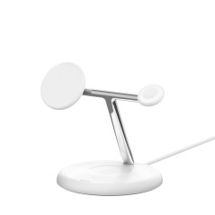 Belkin WIZ023VFWH Caricabatterie per dispositivi mobili Cuffie, Smartphone, Orologio intelligente Bianco USB Carica wireless