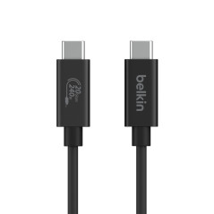 Belkin INZ004BT2MBK cavo USB USB4 Gen 2x2 2 m USB C 20 Gbit s 240 W Nero