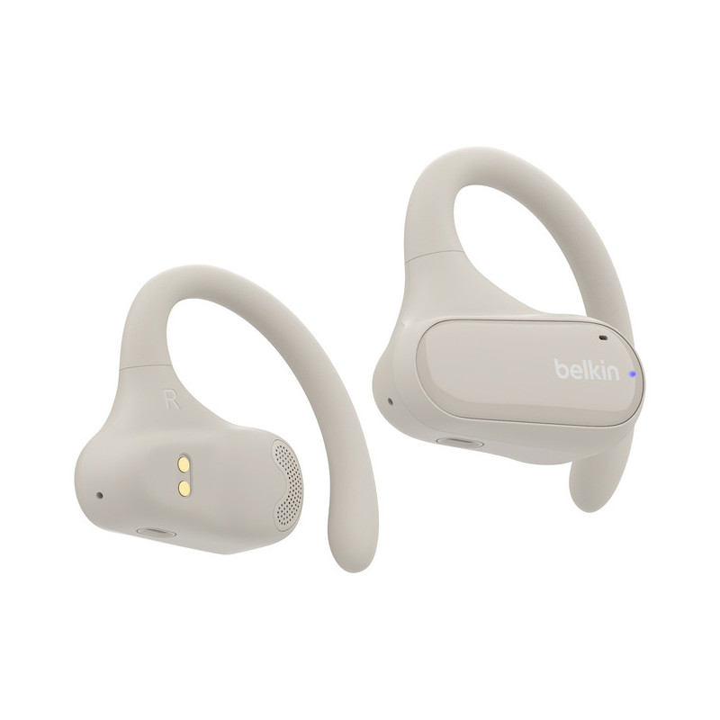 Belkin SoundForm ClearFit Auricolare True Wireless Stereo (TWS) A clip Chiamate/Musica/Sport/Tutti i giorni Bluetooth Sabbia Belkin SoundForm ClearFit Auricolare True Wireless Stereo (TWS) A clip Chiamate/Musica/Sport/Tutti i giorni Bluetooth Sabbia