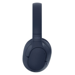 Belkin AUD009HQBL cuffia e auricolare Cuffie Wireless A Padiglione Musica e Chiamate USB tipo-C Bluetooth Blu