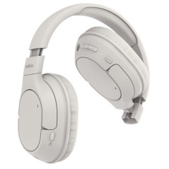 Belkin AUD009HQSA cuffia e auricolare Cuffie Wireless A Padiglione Musica e Chiamate USB tipo-C Bluetooth Sabbia