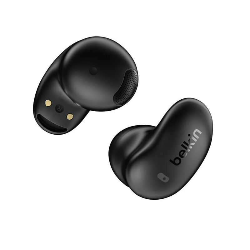 Belkin SoundForm Anywhere Auricolare Con cavo e senza cavo In-ear Musica e Chiamate USB tipo-C Bluetooth Nero Belkin SoundForm Anywhere Auricolare Con cavo e senza cavo In-ear Musica e Chiamate USB tipo-C Bluetooth Nero
