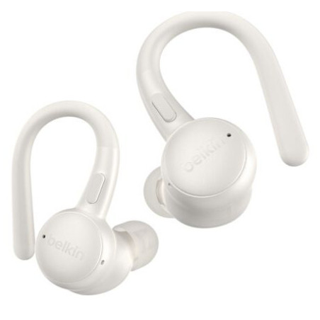Belkin SoundForm ActiveFit Auricolare Con cavo e senza cavo A clip Musica e Chiamate USB tipo-C Bluetooth Bianco