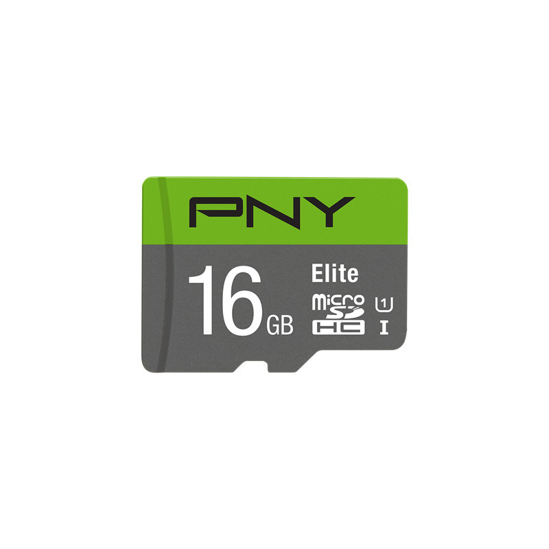 PNY Elite microSDHC 16GB UHS-I Classe 10 PNY Elite microSDHC 16GB UHS-I Classe 10