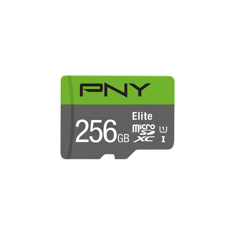 PNY Elite 256 GB MicroSDXC UHS-I Classe 10 PNY Elite 256 GB MicroSDXC UHS-I Classe 10