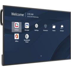 Viewsonic CDE4314-2C visualizzatore di messaggi Pannello piatto per segnaletica digitale 109,2 cm (43") LCD Wi-Fi 500 cd/m² 4K
