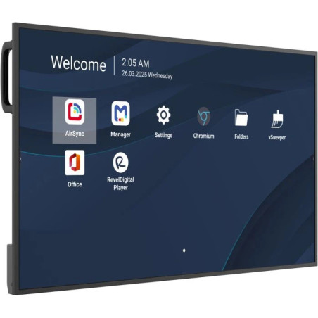 Viewsonic CDE4314-2C visualizzatore di messaggi Pannello piatto per segnaletica digitale 109,2 cm (43") LCD Wi-Fi 500 cd/m² 4K