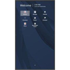 Viewsonic CDE4314-2C visualizzatore di messaggi Pannello piatto per segnaletica digitale 109,2 cm (43") LCD Wi-Fi 500 cd m² 4K