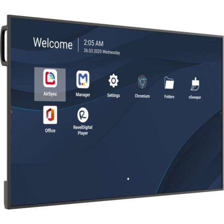 Viewsonic CDE5514-2C visualizzatore di messaggi Pannello piatto per segnaletica digitale 139,7 cm (55") LCD Wi-Fi 500 cd/m² 4K