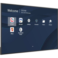 Viewsonic CDE8614-2C visualizzatore di messaggi Pannello piatto per segnaletica digitale 2,18 m (86") LCD Wi-Fi 500 cd/m² 4K