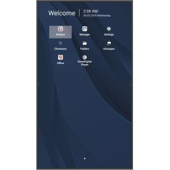 Viewsonic CDE8614-2C visualizzatore di messaggi Pannello piatto per segnaletica digitale 2,18 m (86") LCD Wi-Fi 500 cd m² 4K