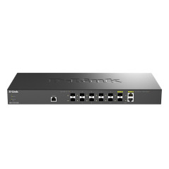 D-Link DXS-1210-12SC switch di rete Gestito L2 L3 1U Nero, Argento