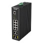 D-Link DIS-200G-12PS switch di rete Gestito L2 Gigabit Ethernet (10/100/1000) Supporto Power over Ethernet (PoE) Nero