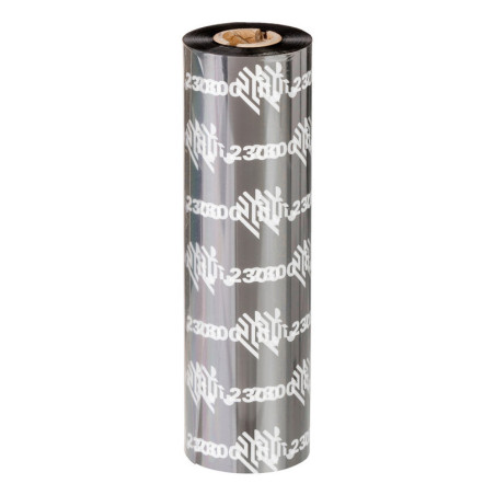 Zebra 2300 Performance Wax nastro termico 74 m Nero