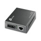 TP-Link Omada MC100CM convertitore multimediale di rete 100 Mbit/s 1310 nm Modalità multipla Nero TP-Link Omada MC100CM convertitore multimediale di rete 100 Mbit/s 1310 nm Modalità multipla Nero