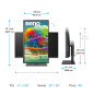 BenQ PD2705U Monitor PC 68,6 cm (27") 3840 x 2160 Pixel 4K Ultra HD LED Nero 9H.LKDLA.TBE BenQ PD2705U Monitor PC 68,6 cm (27") 3840 x 2160 Pixel 4K Ultra HD LED Nero 9H.LKDLA.TBE