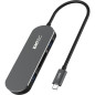 Emtec T650C Type-C HUB USB 3.2 Gen 1 (3.1 Gen 1) Type-A Nero