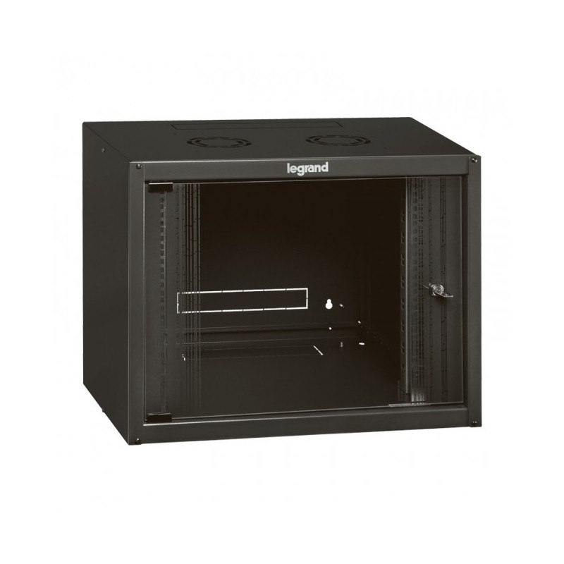 Legrand Linkeo fix 19" 9U Da parete Nero Legrand Linkeo fix 19" 9U Da parete Nero