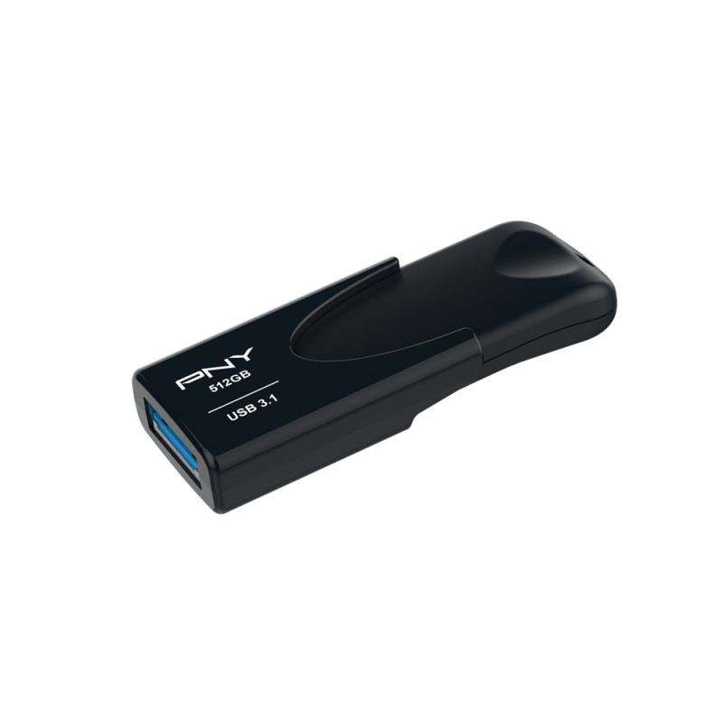 PNY Attache 4 unità flash USB 512 GB USB tipo A 3.2 Gen 1 (3.1 Gen 1) Nero PNY Attache 4 unità flash USB 512 GB USB tipo A 3.2 Gen 1 (3.1 Gen 1) Nero