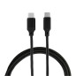 Mobilis 001350 cavo USB USB 2.0 2 m USB C 480 Gbit/s 60 W Nero, Grigio Mobilis 001350 cavo USB USB 2.0 2 m USB C 480 Gbit/s 60 W Nero, Grigio