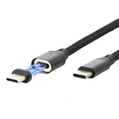 Mobilis 001350 cavo USB USB 2.0 2 m USB C 480 Gbit s 60 W Nero, Grigio