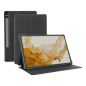Mobilis 068016 custodia per tablet 31,5 cm (12.4") Custodia a libro Nero Mobilis 068016 custodia per tablet 31,5 cm (12.4") Custodia a libro Nero