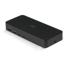 Lindy 43366 replicatore di porte e docking station per laptop USB 3.2 Gen 2 (3.1 Gen 2) Type-C Nero