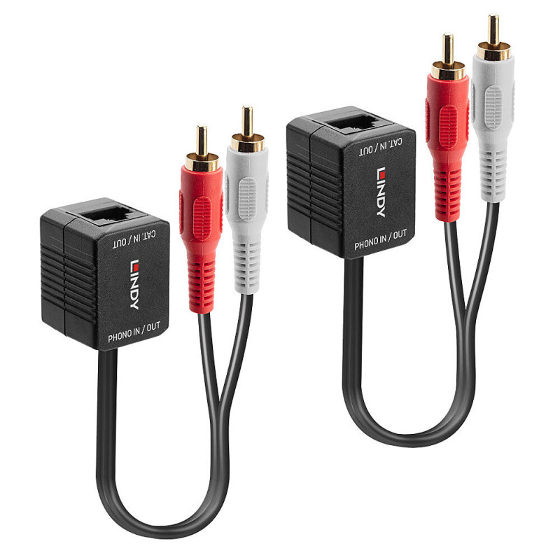 Lindy 70460 moltiplicatore AV Trasmettitore AV Nero, Rosso, Bianco Lindy 70460 moltiplicatore AV Trasmettitore AV Nero, Rosso, Bianco