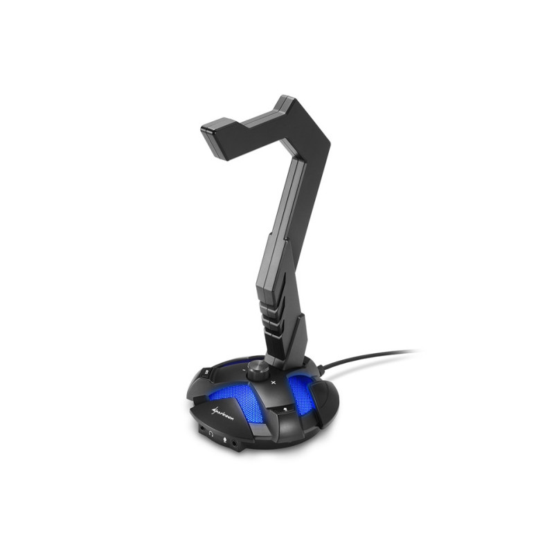 Sharkoon X-Rest 7.1 Supporto attivo Cuffie, Auricolare Nero