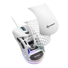 Sharkoon Light² 200 mouse Gaming Ambidestro USB tipo A Ottico 16000 DPI