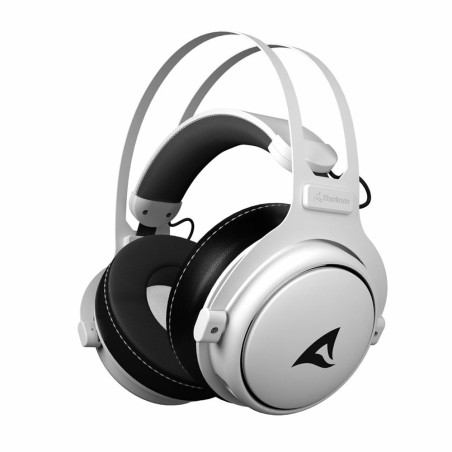 Sharkoon Skiller SGH50 Auricolare Cablato A Padiglione Gaming Nero, Bianco