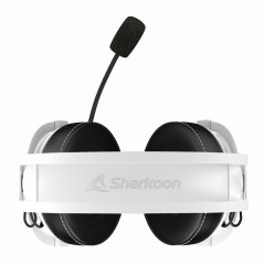 Sharkoon Skiller SGH50 Auricolare Cablato A Padiglione Gaming Nero, Bianco