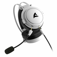 Sharkoon Skiller SGH50 Auricolare Cablato A Padiglione Gaming Nero, Bianco