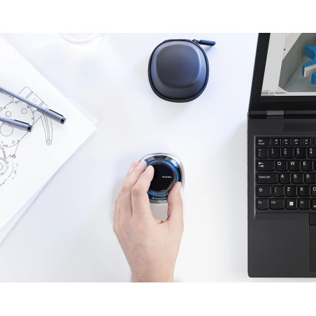 3Dconnexion SpaceMouse mouse Ufficio Ambidestro RF Wireless + Bluetooth + USB Type-A 6DoF